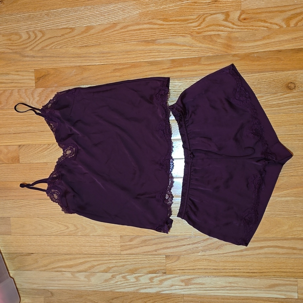 Victoria's Secret lace tank top short set